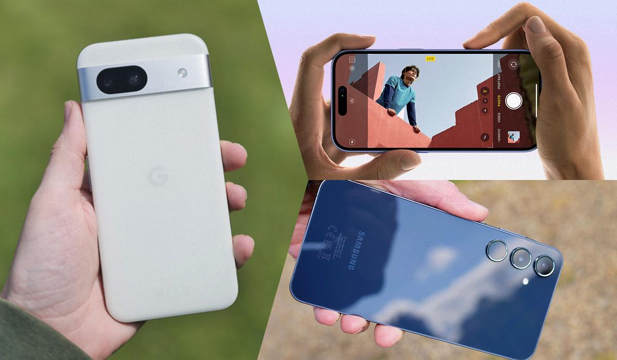 5 лучших недорогих камерофонов по версии экспертов / коллаж УНИАН, фото Google, Apple. Digital Trends 5 лучших недорогих камерофонов по версии экспертов / коллаж УНИАН, фото Google, Apple. Digital Trends