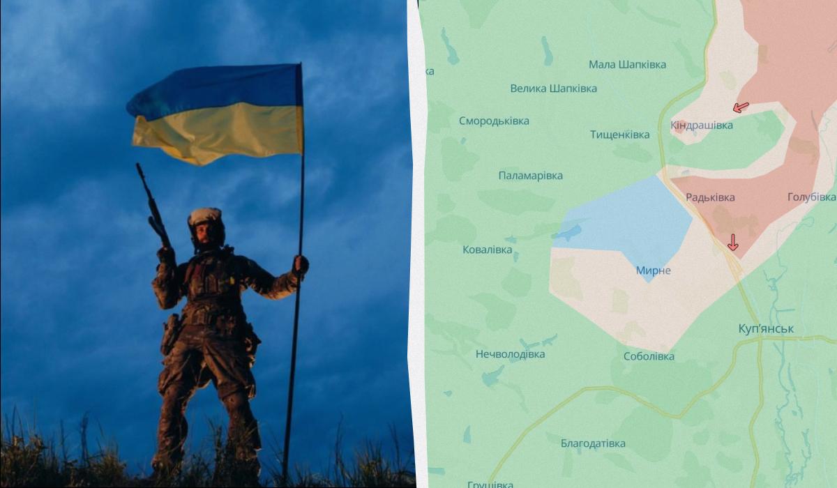 Силы обороны освободили село Мирное под Купянском / коллаж УНИАН, фото ua.depositphotos.com, DeepState Силы обороны освободили село Мирное под Купянском / коллаж УНИАН, фото ua.depositphotos.com, DeepState
