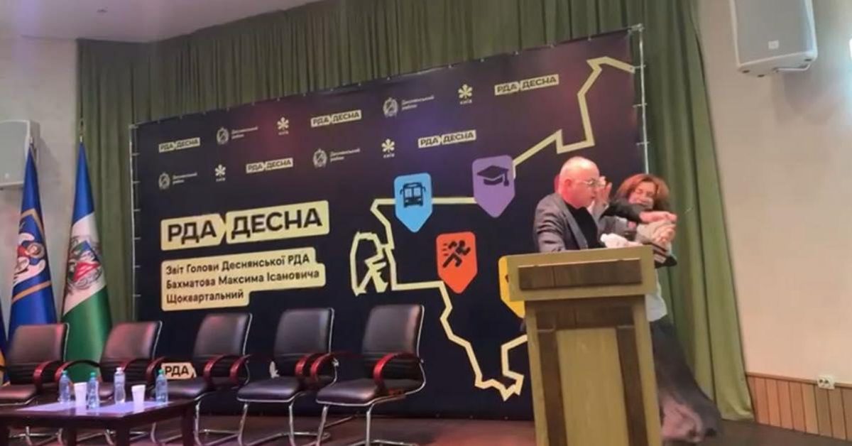 Глава Деснянской РГА Бахматов ударил женщину: она обратилась в полицию