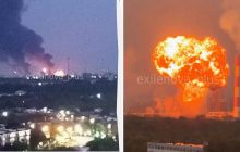Дроны атаковали Россию: прилеты и пожары на НПЗ и радиозаводе (видео)