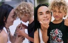 Жена шоумена Мирошниченко умилила сеть душевным обращением к их приемному сыну