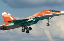 З’явилися фото помаранчевого Су-34: хто міг купити російський бомбардувальник