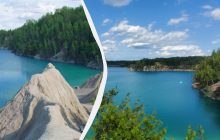 Настоящие Мальдивы в центре Украины: как добраться в Дружбовский карьер и чем он хорош