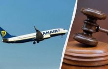 У Ryanair похвалилися, що суд покарав пасажира, який влаштував дебош у літаку
