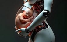 У Китаї винайшли першого робота, здатного виносити дитину замість жінки