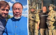 На фронті в Україні помітили китайського митця-бунтаря Ай Вейвея (фото)