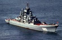 Самый мощный российский надводный корабль вышел в море на испытания