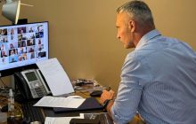 Віталій Кличко, Урсула фон дер Ляєн та інші лідери ЄС провели зустріч щодо перемовин у Вашингтоні