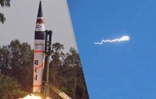 Индия испытала баллистическую ракету Agni-5, способную нести ядерный заряд (видео)