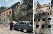 Из-за российского удара по Львову погиб человек (фото)