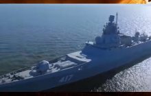 Росія спустила на воду океанічний фрегат, який будує вкрай повільно, - ЗМІ