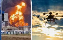 За тиждень дрони ЗСУ вивели з ладу 4 нафтові об’єкти РФ: один палає вже третю добу