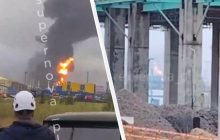 Удар по Усть-Лузі: СБУ потужно "привітала" росіян з Днем Незалежності України, - джерела (відео)
