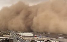 В США пилові бурі зупинили роботу аеропорту та залишили десятки тисяч жителів без світла