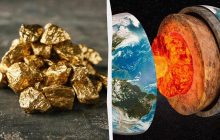Ученые обнаружили "дверь" к 99,99% золотых запасов Земли стоимостью 2,77 квинтиллиона евро