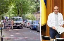 Вбивство Парубія: у мережі показали місце злочину (відео)