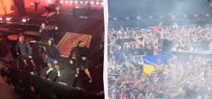 На концерте Макса Коржа в Варшаве возник скандал из-за флага УПА (видео)