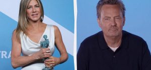 Дженніфер Еністон зробила болюче зізнання про смерть Меттью Перрі