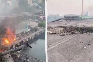 В Херсоне призвали эвакуироваться жителей целого микрорайона на фоне удара РФ по мосту (видео)