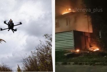 Дроны атаковали важный железнодорожный узел в Волгоградской области РФ (видео)