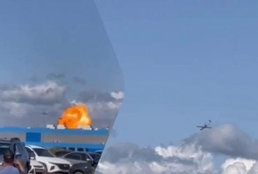 Українські дрони знищили склад з готовими до запуску Шахедами у Татарстані (відео)