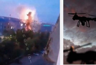 Дроны атаковали завод по производству компонентов для российских ракет (видео)