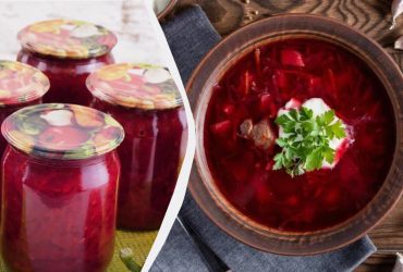 Обалденная борщевая заправка - закрываю только так: зимой борщ готовлю 15 минут