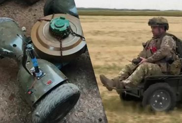 Мины на гироскутерах и ракетные установки: в BI раскрыли технологии наземных дронов РФ