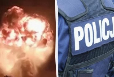На сході Польщі вночі впав і вибухнув невідомий об'єкт: поліція і військові відреагували