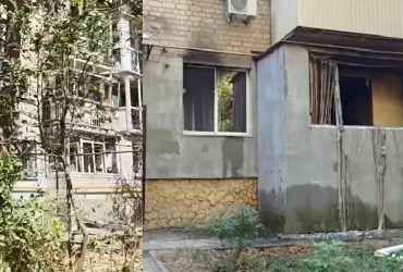 Росіяни атакували Херсон: загинув цивільний, поранених майже два десятки (відео)