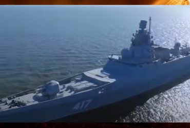 Росія спустила на воду океанічний фрегат, який будує вкрай повільно, - ЗМІ