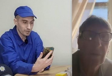 Морду б тобі набити: мати полоненого окупанта кумедно насварила його