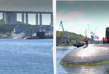 РФ і Китай вперше провели спільне патрулювання підводних човнів у Тихому океані