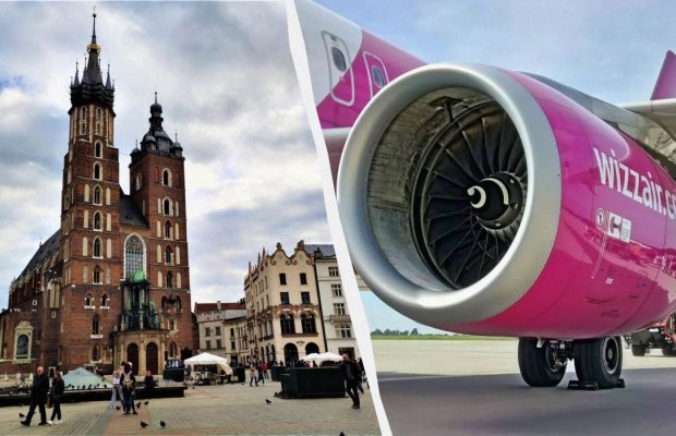 Wizz Air добавил десяток новых маршрутов из Польши: будут удобными для украинцев