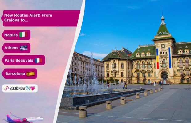 Wizz Air анонсував ще чотири нові маршрути з Румунії
