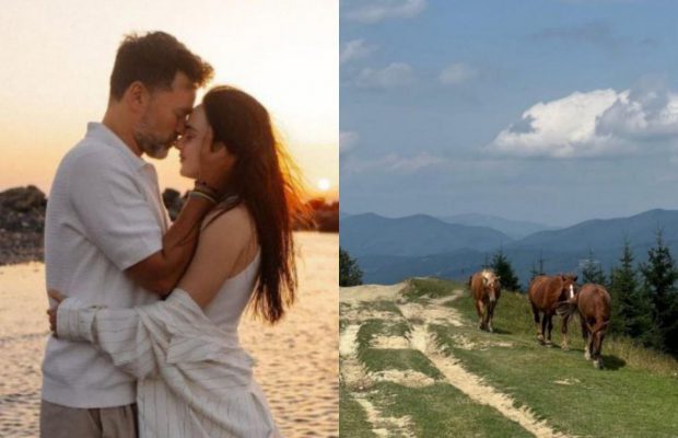 Тимур та Інна Мірошниченки втекли від дітей у гори й розчулили фанів ніжним відео