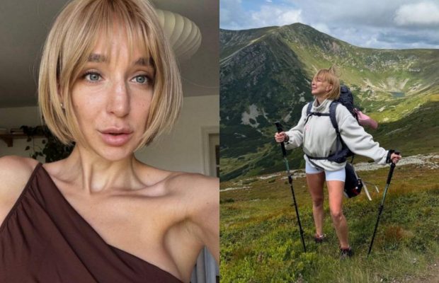 Нещасний випадок у горах: блогерка Мандзюк з важким рюкзаком впала головою вниз