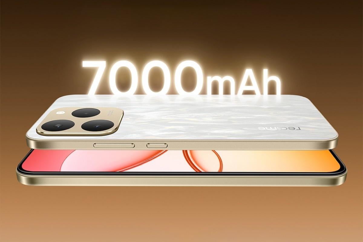 Realme випустила найлегший у світі смартфон з батареєю 7000 мАг (фото) Realme випустила найлегший у світі смартфон з батареєю 7000 мАг (фото)