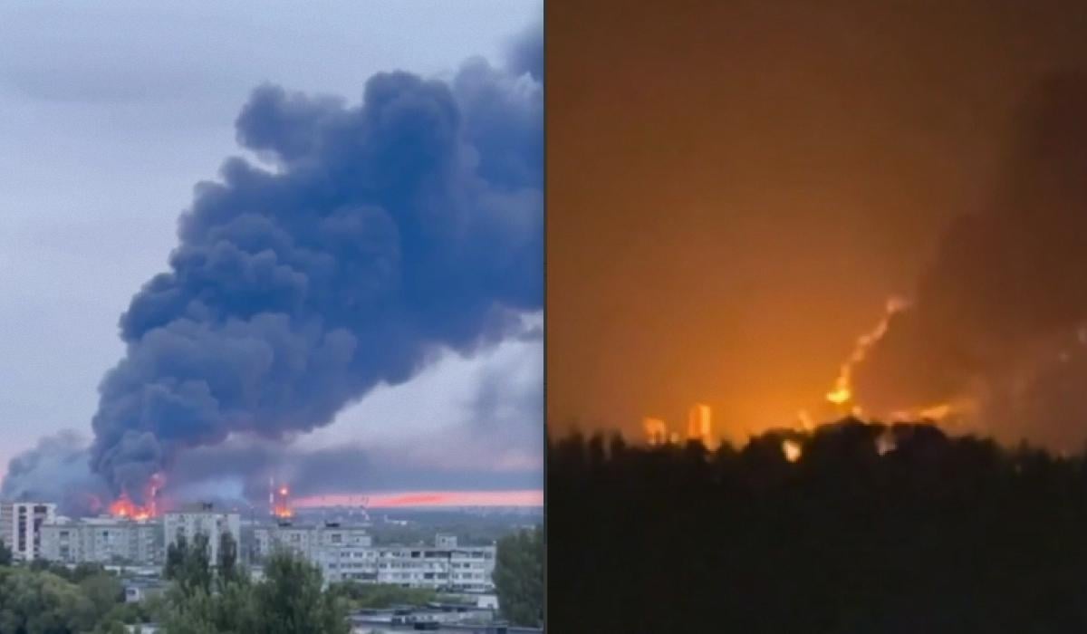 Уничтожение российского ПВО, по мнению эксперта, позволило поразить нефтеперерабатывающие комплексы / коллаж УНИАН, фото скриншот Уничтожение российского ПВО, по мнению эксперта, позволило поразить нефтеперерабатывающие комплексы / коллаж УНИАН, фото скриншот