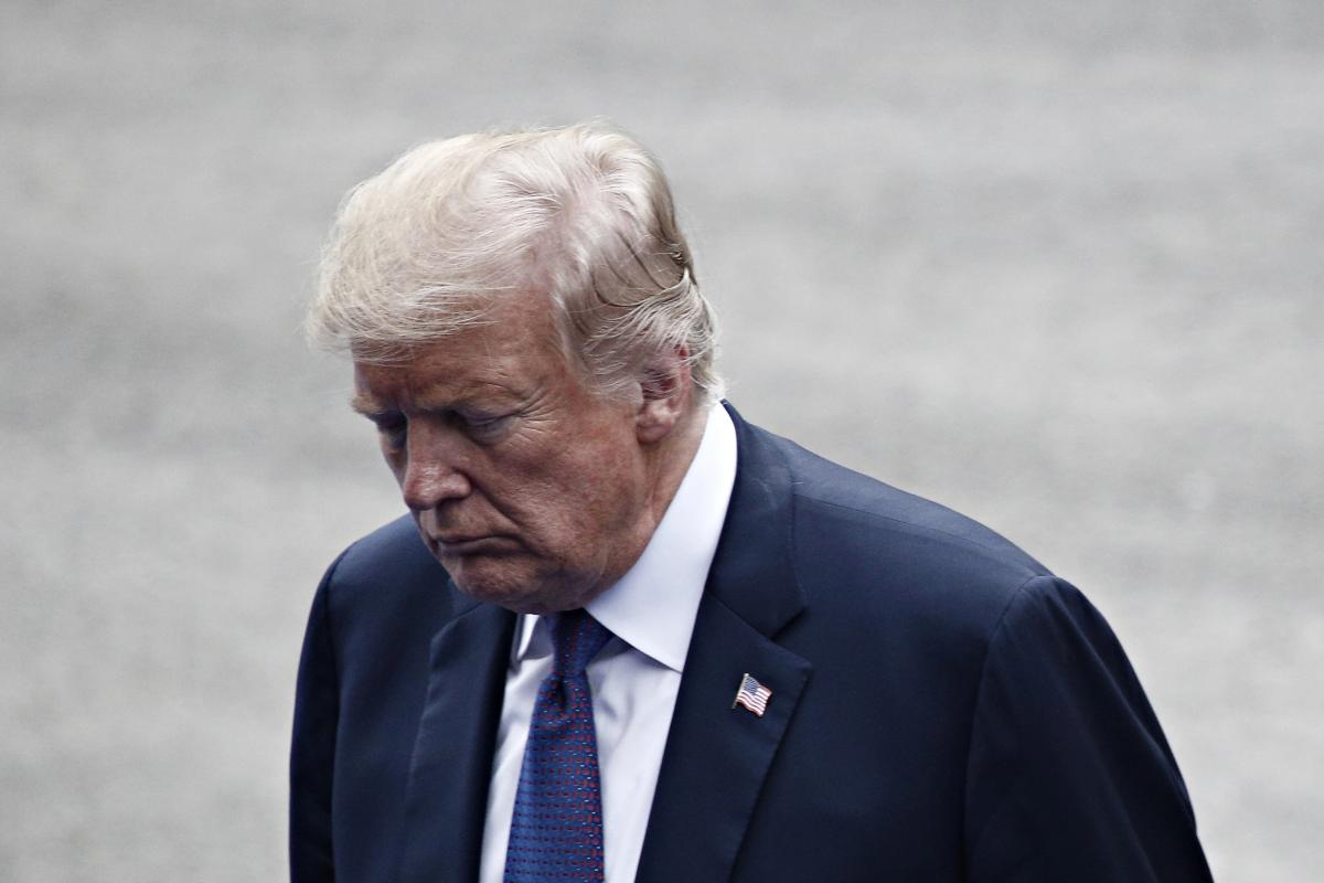 Трамп проігнорував питання про російські дрони над Польщею Трамп проігнорував питання про російські дрони над Польщею