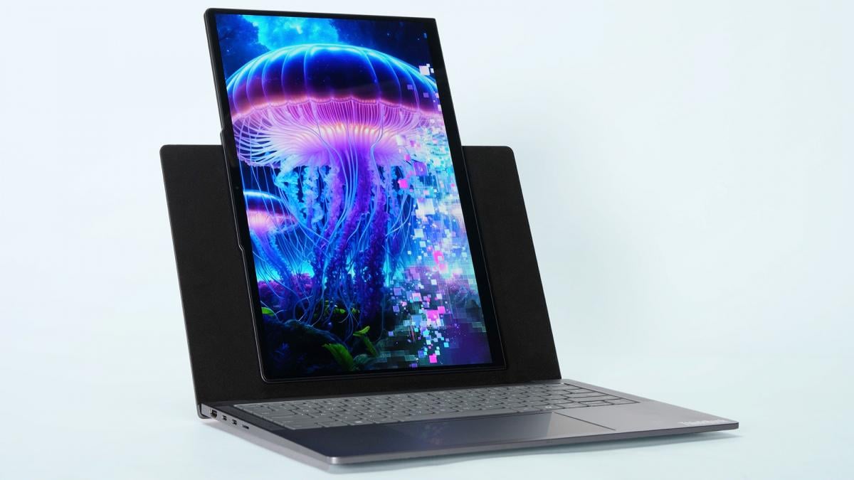 Lenovo представила необычный ноутбук с вращающимся экраном / фото Lenovo Lenovo представила необычный ноутбук с вращающимся экраном / фото Lenovo