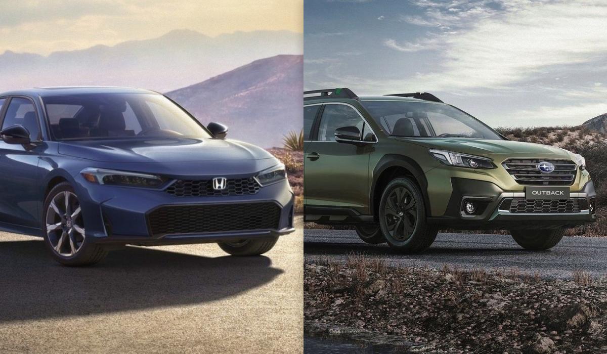 Коллаж УНИАН, фото - Honda, Subaru Коллаж УНИАН, фото - Honda, Subaru
