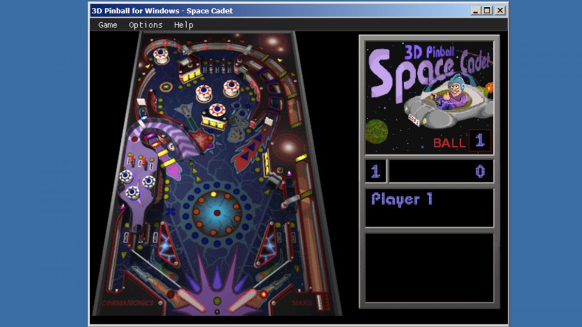 Дейв Пламер рассказал про баг в Space Cadet Pinball / Фото - Microsoft Дейв Пламер рассказал про баг в Space Cadet Pinball / Фото - Microsoft