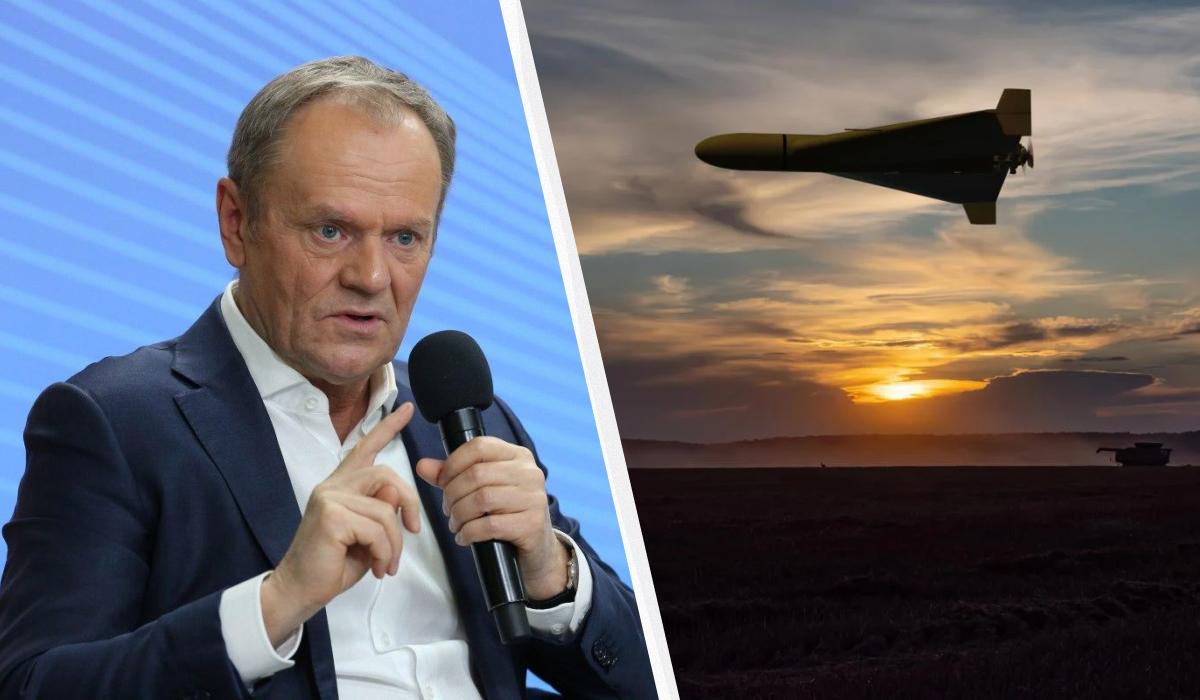 Туск назвав кількість дронів РФ, які вторглися в Польщу / Колаж УНІАН, фото ua.depositphotos.com, УНІАН Туск назвав кількість дронів РФ, які вторглися в Польщу / Колаж УНІАН, фото ua.depositphotos.com, УНІАН