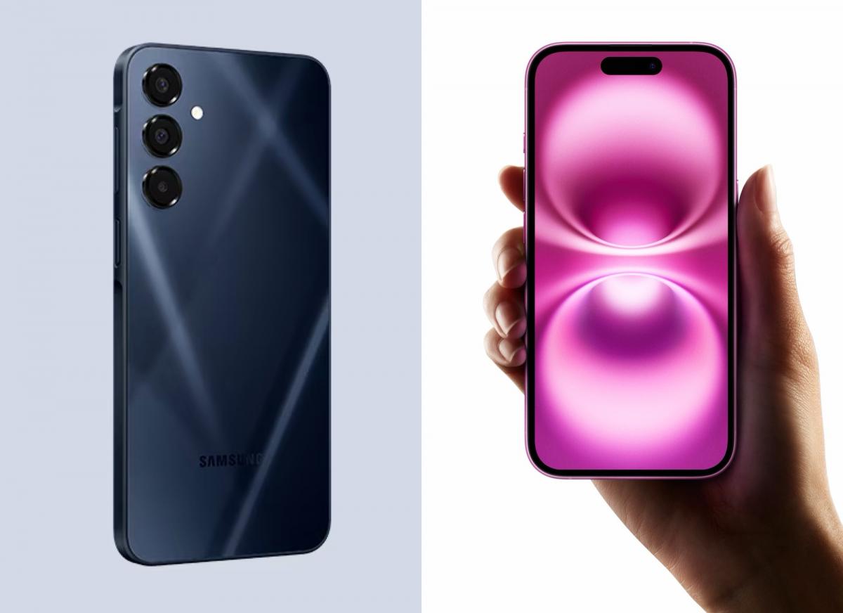 iPhone 16 і Galaxy A16 очолили світовий рейтинг продажів смартфонів / фото Apple, Samsung iPhone 16 і Galaxy A16 очолили світовий рейтинг продажів смартфонів / фото Apple, Samsung
