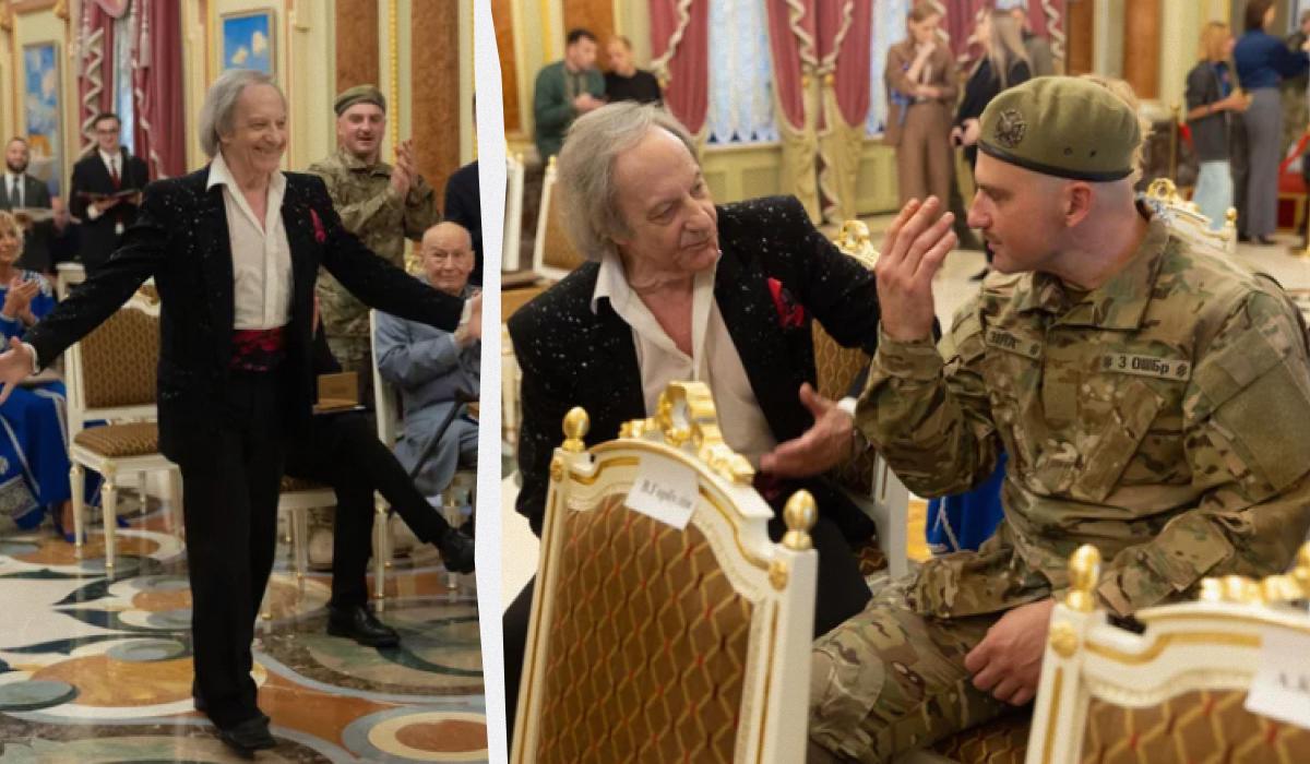 Артисту 80 лет / Коллаж УНИАН / фото Офис президента Артисту 80 лет / Коллаж УНИАН / фото Офис президента