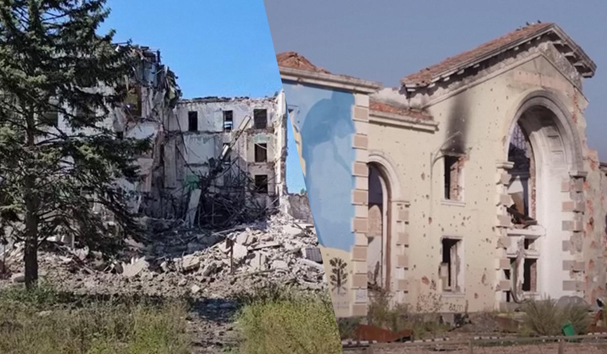 В Костянтинівці припинила роботу остання лікарня / Колаж: УНІАН, фото: скріншот з відео В Костянтинівці припинила роботу остання лікарня / Колаж: УНІАН, фото: скріншот з відео