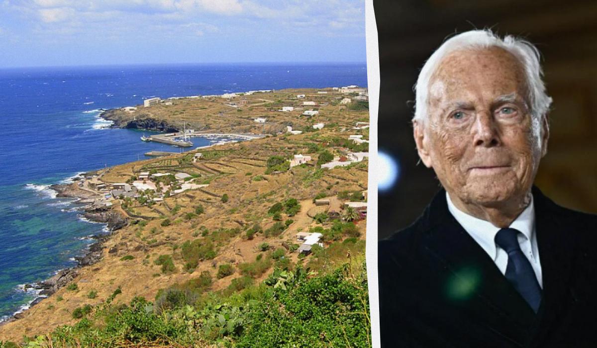 На честь Армані назвуть аеропорт на острові ПантеллеріяКолаж УНІАН, фото - Вікіпедія, Getty Images На честь Армані назвуть аеропорт на острові ПантеллеріяКолаж УНІАН, фото - Вікіпедія, Getty Images