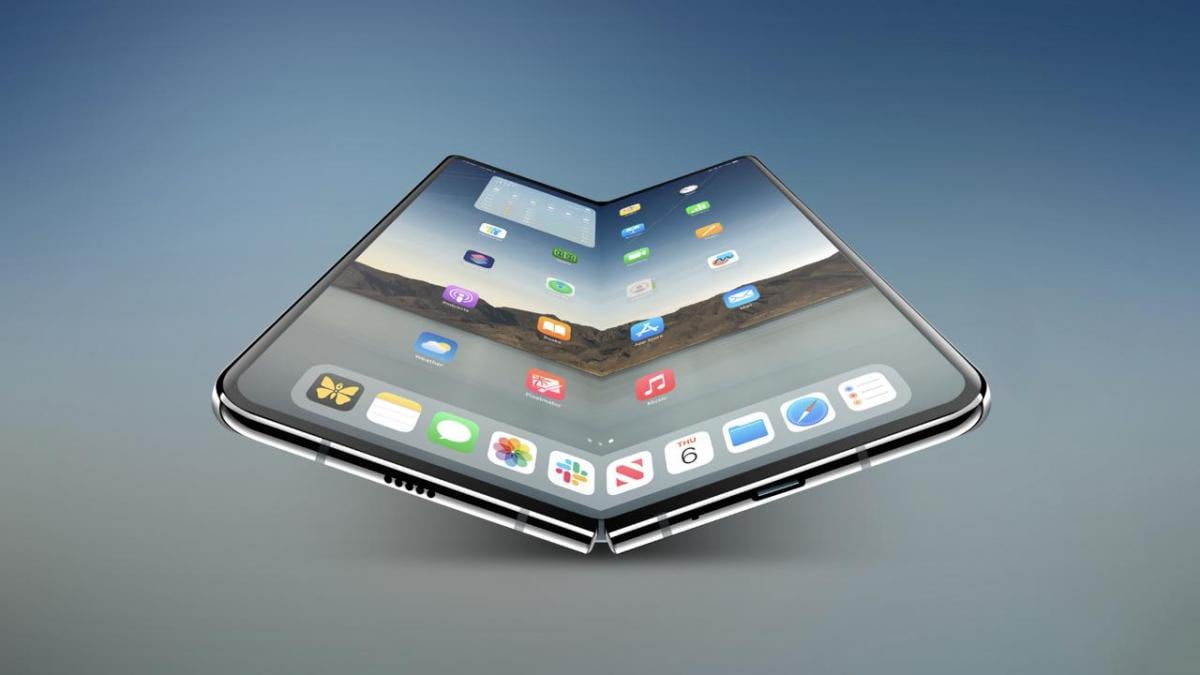 Презентация складного iPhone намечена на осень 2026 – вместе с линейкой iPhone 18 / фото Bloomberg Презентация складного iPhone намечена на осень 2026 – вместе с линейкой iPhone 18 / фото Bloomberg