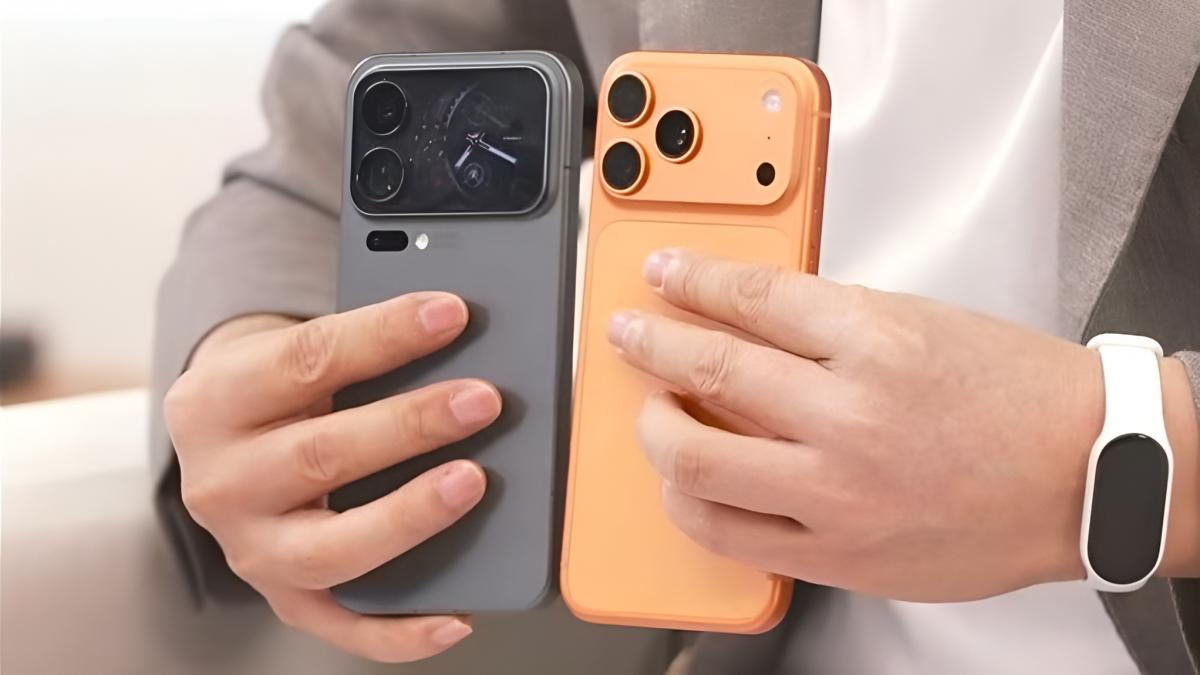 Xiaomi 17 Pro (слева) и iPhone 17 Pro (справа) показали вместе на фото / фото Xiaomi Xiaomi 17 Pro (слева) и iPhone 17 Pro (справа) показали вместе на фото / фото Xiaomi